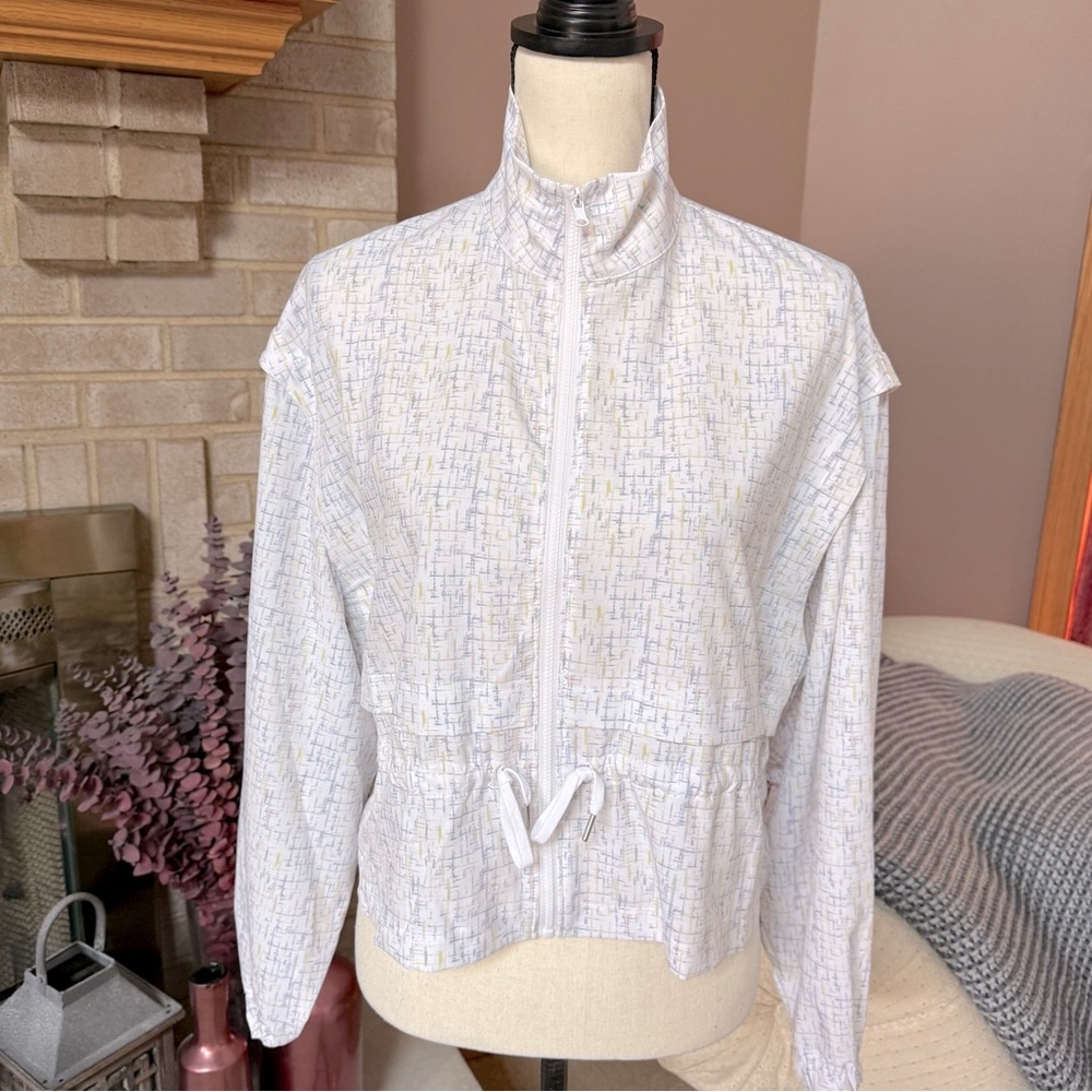 CALIA Layered Golf Jacket - Cross Thatch Cool
